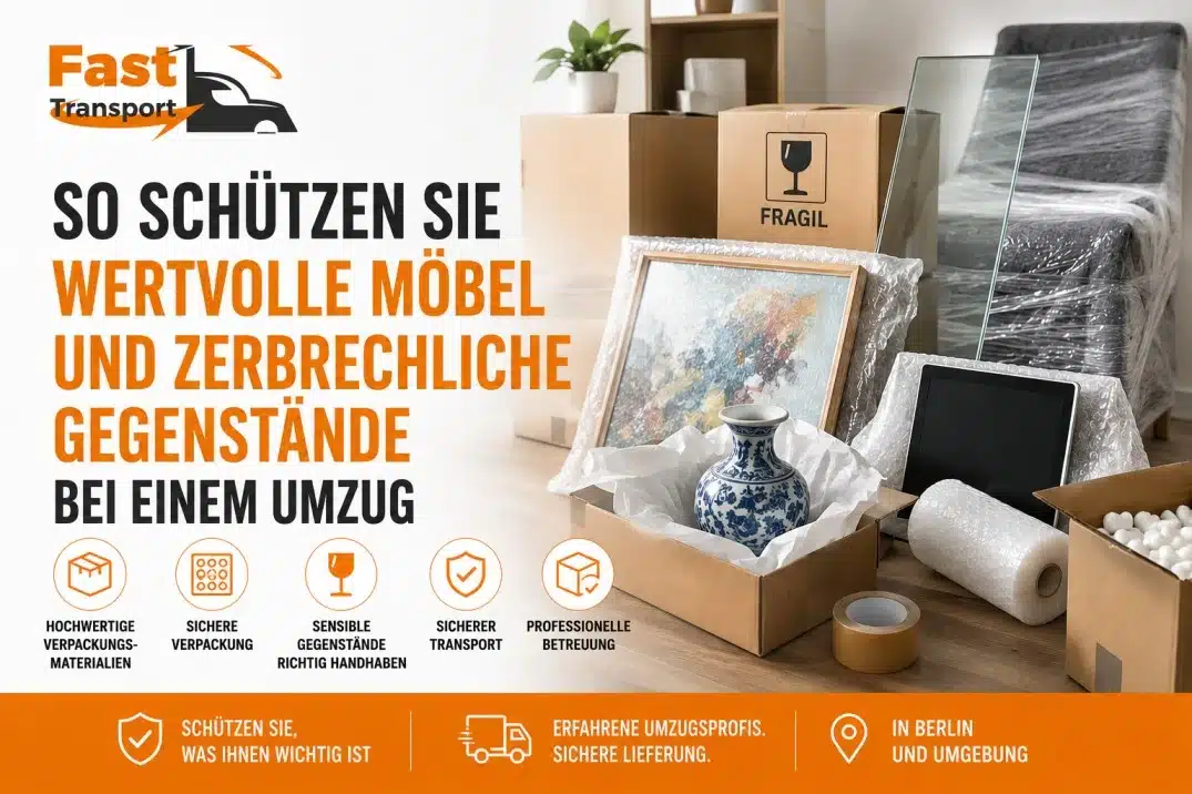 sichern Sie Ihre Möbel beim Umzug an einen anderen Ort